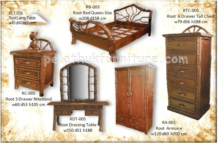 Root Bedroom Set Indonesia Furniture