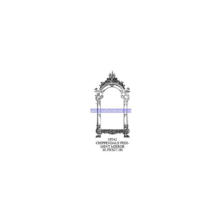 Chippendale Pediment Mirror Indonesia Furniture