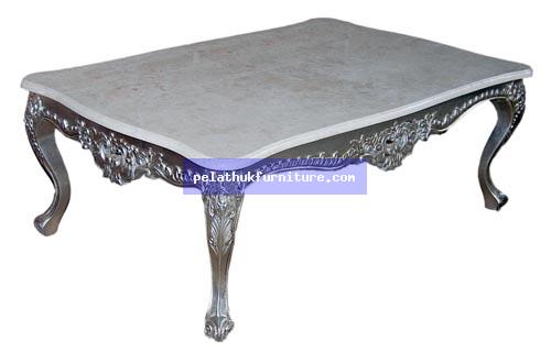 Silver Coffe Table  Indonesia Furniture