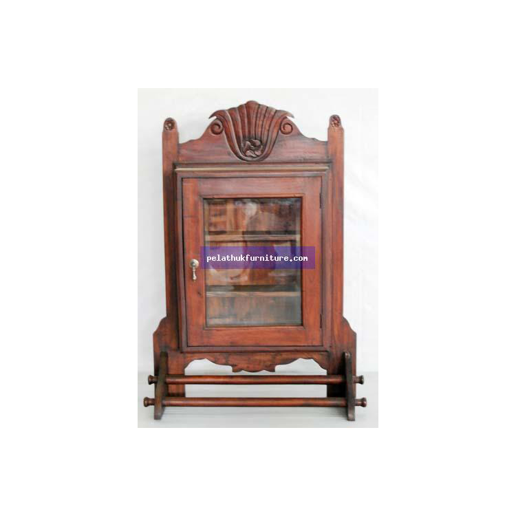 Small Medicine Cabinet with 1 Door Indonesia Furniture