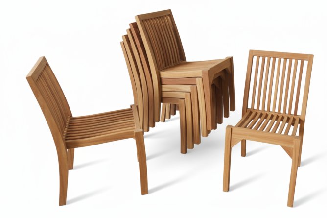 Stacking Side Chair Indonesia Furniture