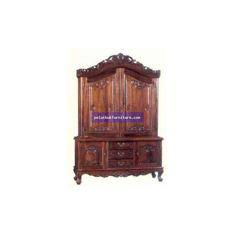 Two Door Display cabinet Indonesia Furniture
