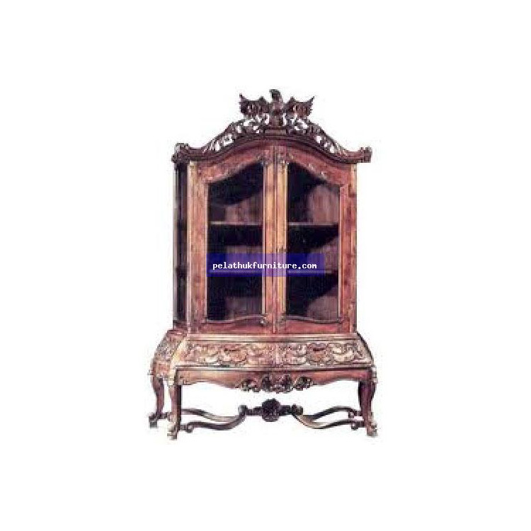 Two Door Eagle Cabinet Indonesia Furniture