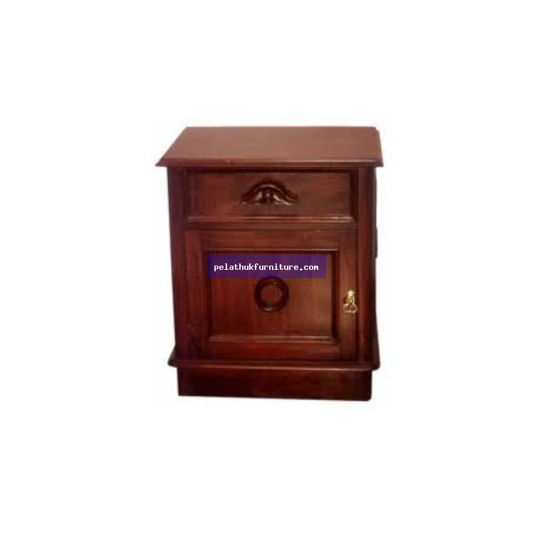 Victorian 1 Door 1 drawer Bedside Indonesia Furniture