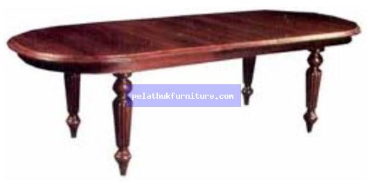 Victorian Blunt End Dining Table Indonesia Furniture