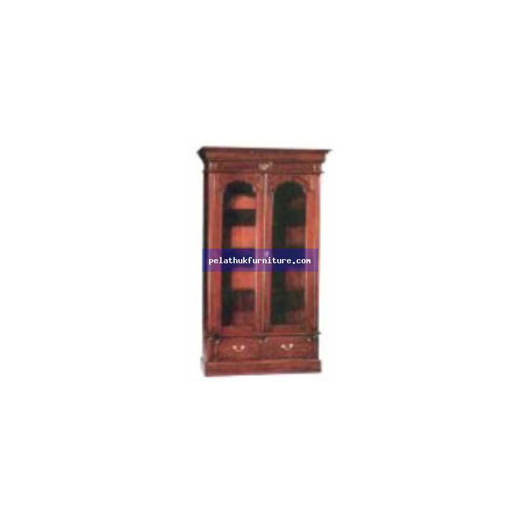 Victorian Bookcase 2 Door Indonesia Furniture