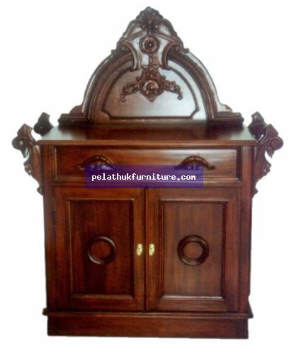Victorian Washstand with Marble Indonesia Furniture