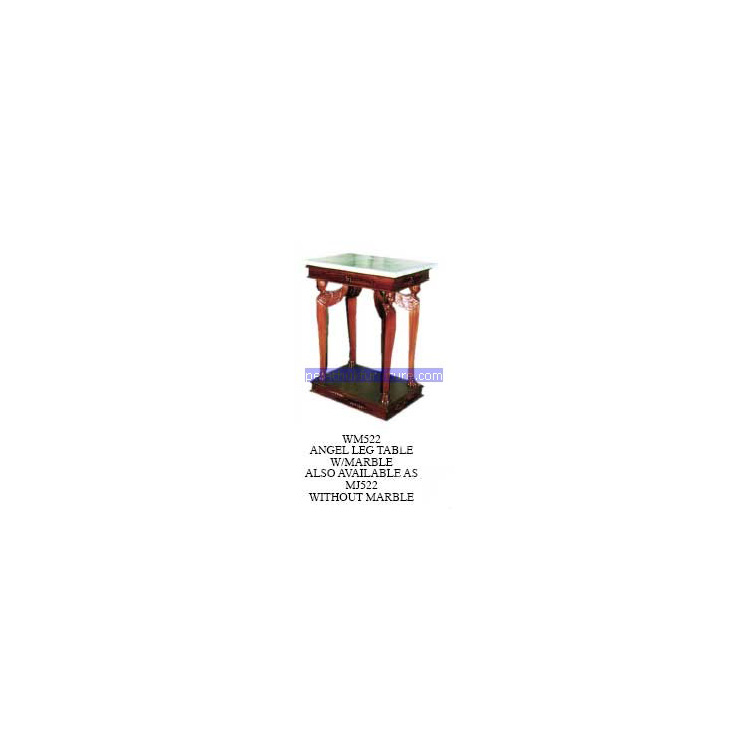 Angel leg table with marble Indonesia Furniture