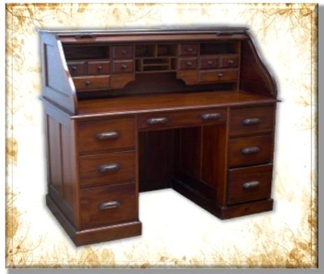 Writing Desk Rolltop Indonesia Furniture