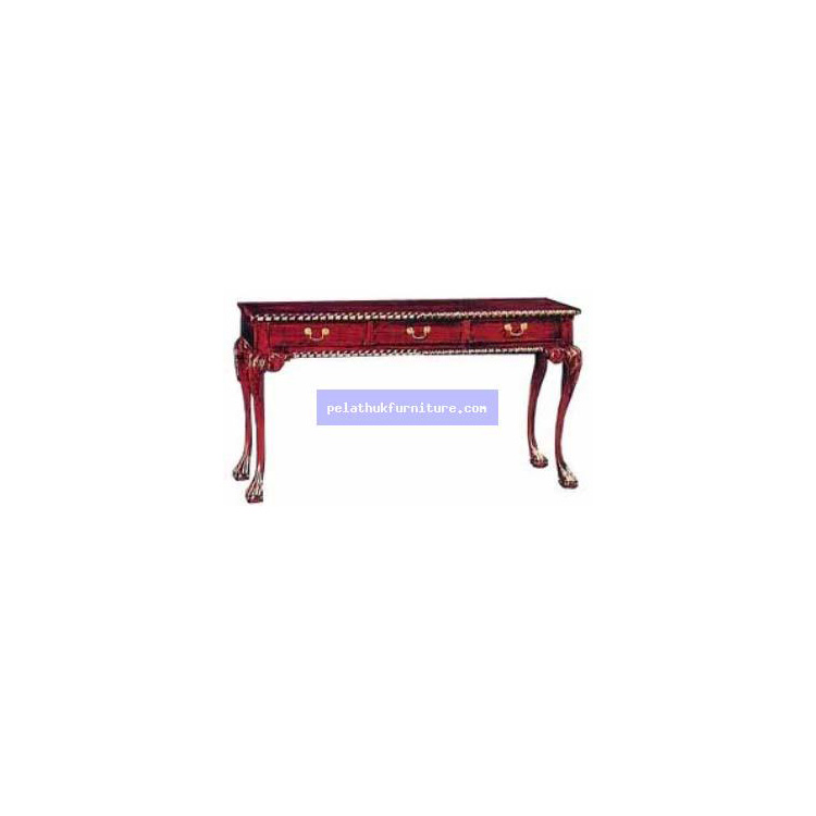 Writing table with 3 Drawer Indonesia Furniture