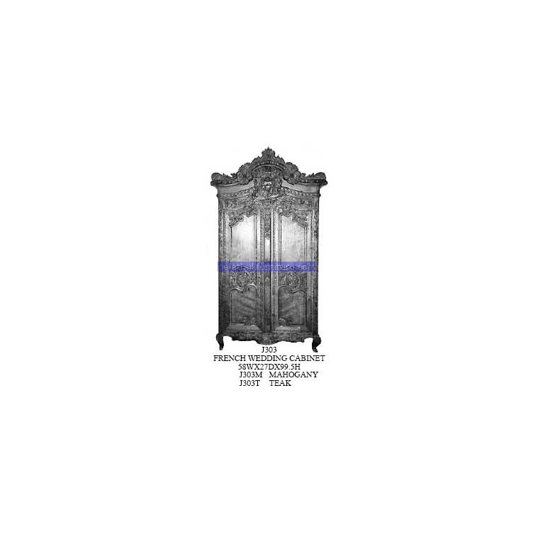 French Wedding Cabinet Indonesia Furniture