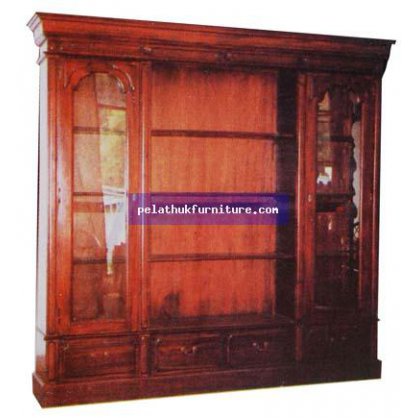 2 Door Cabinet with 3 Drawer Antique Reproductions  Cabinets, Bookcases, Sideboards  Indonesia Furniture