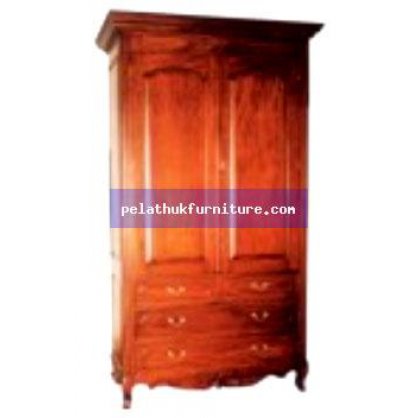 2 Door Linen Cabinet Antique Reproductions  Cabinets, Bookcases, Sideboards  Indonesia Furniture
