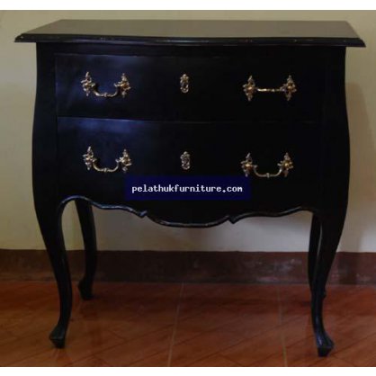2 Drawer Commode Painted Finish  Chests Indonesia Furniture