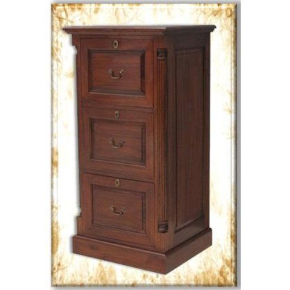 3 Drawer Filling Cabinet Antique Reproductions  Filling Cabinets Indonesia Furniture