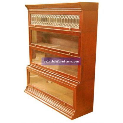 4 Stacking Barrister Bookcase Antique Reproductions  Cabinets, Bookcases, Sideboards  Indonesia Furniture