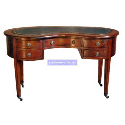 5 drawer peanut writing desk  Antique Reproductions  Desks, Bureaus and Writing Tables Indonesia Furniture
