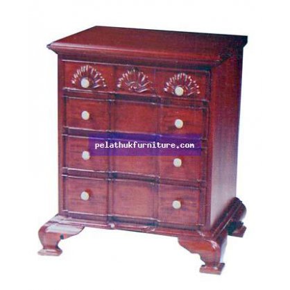 American Block Front Chest. Antique Reproductions  Bedside Chests Indonesia Furniture