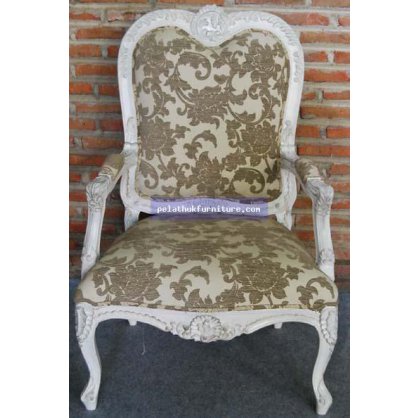 Arm Chair Painted Finish  Chairs and Sofas Indonesia Furniture