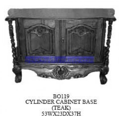 Cyclinder cabinet Base Antique Reproductions   Indonesia Furniture