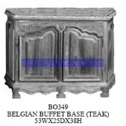 Belgian Buffet Base Antique Reproductions   Indonesia Furniture