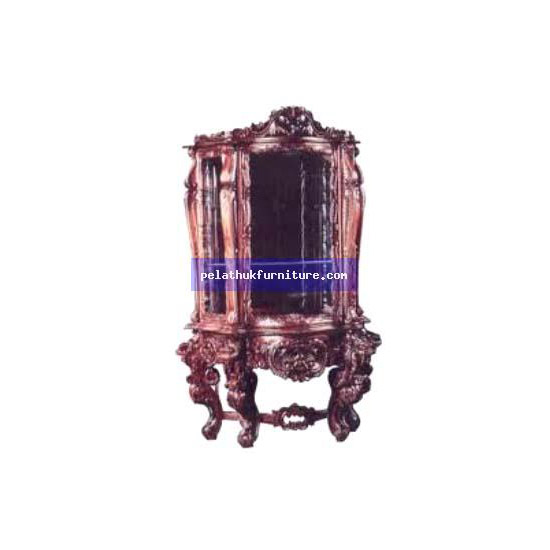 Baroque Cabinet 1 Door . Antique Reproductions  Cabinets, Bookcases, Sideboards  Indonesia Furniture