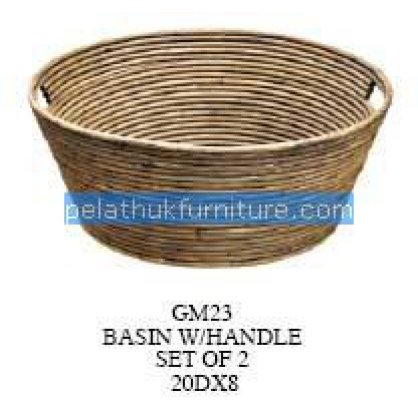 Basin with handle Antique Reproductions   Indonesia Furniture