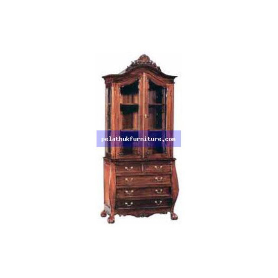 Bombe Cabinet . Antique Reproductions  Cabinets, Bookcases, Sideboards  Indonesia Furniture