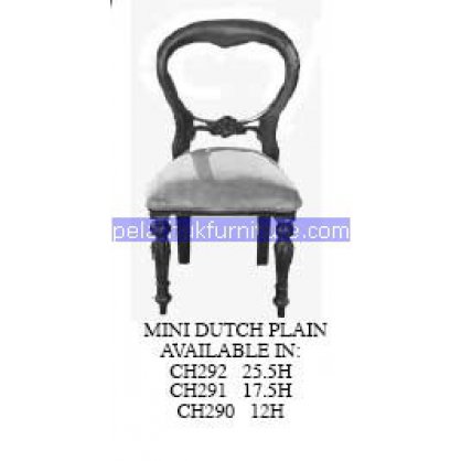 Mini Dutch Plain Antique Reproductions   Indonesia Furniture