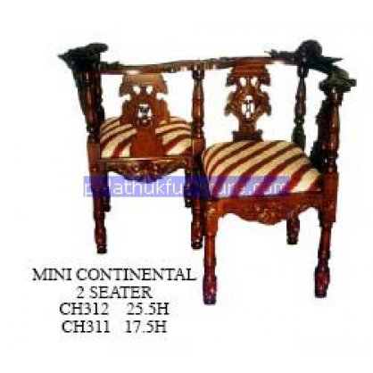 Mini Continental 2 seater Antique Reproductions   Indonesia Furniture