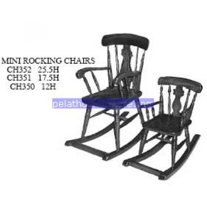 Mini Rocking Chairs Antique Reproductions   Indonesia Furniture
