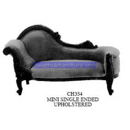 Mini Single ended upholstered Antique Reproductions   Indonesia Furniture