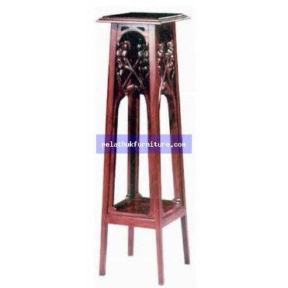 Carved Flowerstand Antique Reproductions  Plantstands and Accessories Indonesia Furniture
