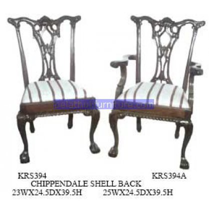 Shell Back A Antique Reproductions   Indonesia Furniture