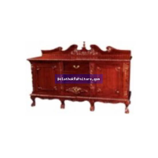 Chippendale 2 Door Buffet . Antique Reproductions  Cabinets, Bookcases, Sideboards  Indonesia Furniture