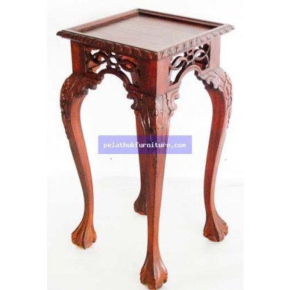 Chippendale Carved Plantstand Antique Reproductions  Plantstands and Accessories Indonesia Furniture