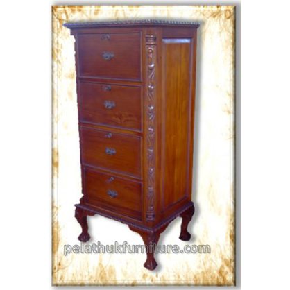 Chippendale Filling Cabinet Antique Reproductions  Filling Cabinets Indonesia Furniture