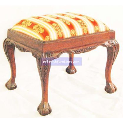Chippendale Stool. Antique Reproductions  Chairs, Stools and Sofas Indonesia Furniture