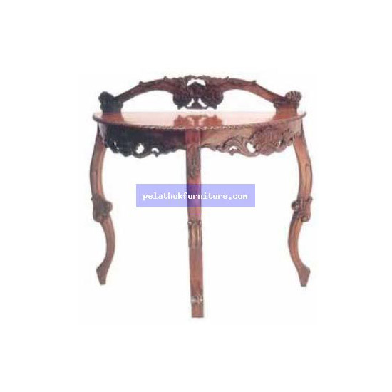 Console Table with Carved Rail . Antique Reproductions  Side Tables, Small Tables and Consoles Indonesia Furniture