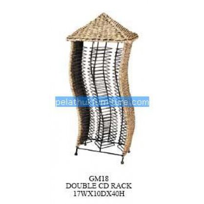 Double CD Rack Antique Reproductions   Indonesia Furniture