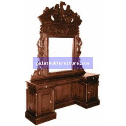 Eagle Pier Mirror Antique Reproductions  Dressing Tables and Mirrors Indonesia Furniture