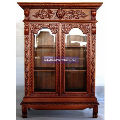 Elisabeth Bookcase Antique Reproductions  Cabinets, Bookcases, Sideboards  Indonesia Furniture