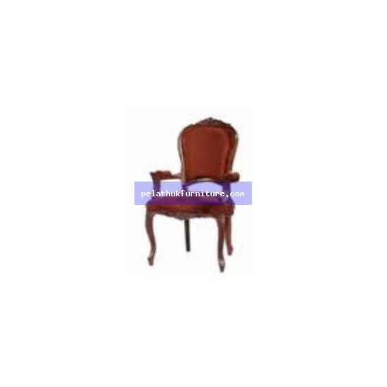 Flower Carved Carver.. Antique Reproductions  Chairs, Stools and Sofas Indonesia Furniture
