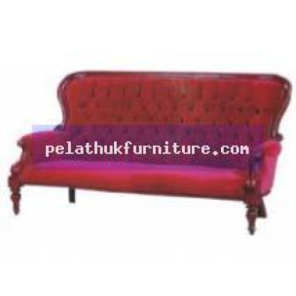 Flute Leg Sofa Antique Reproductions  Chairs, Stools and Sofas Indonesia Furniture