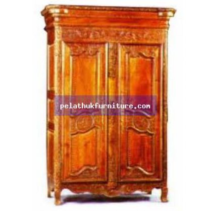 French Armoire F Antique Reproductions  Armoires Indonesia Furniture
