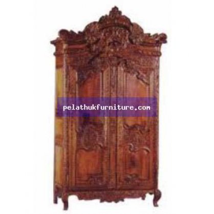 French Armoire G Antique Reproductions  Armoires Indonesia Furniture