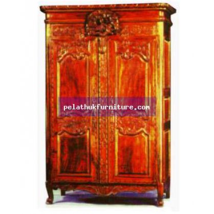 French Armoire H Antique Reproductions  Armoires Indonesia Furniture
