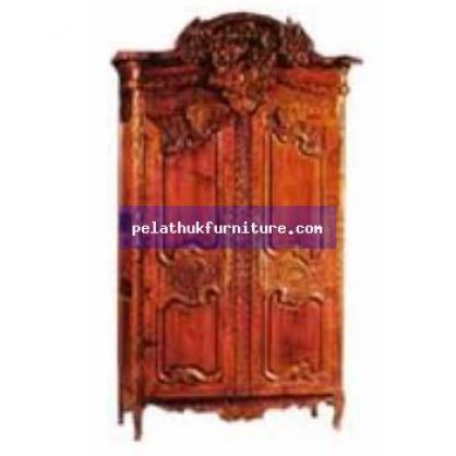 French Armoire K Antique Reproductions  Armoires Indonesia Furniture