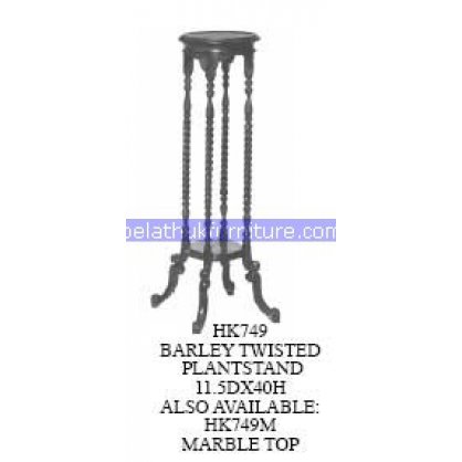 BarleyTwisted Planstand Antique Reproductions   Indonesia Furniture