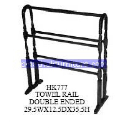 Towel Rail Double Ended Antique Reproductions   Indonesia Furniture